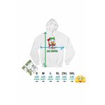 Fashion, accesorii si bijuterii - Femei - Imbracaminte femei - Hanorace femei - Hanorac Femei Six Seven Daisy Craciun Donald Duck Mickey Mouse, alb, marime 2XL - Infinity.ro