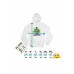 Fashion, accesorii si bijuterii - Femei - Imbracaminte femei - Hanorace femei - Hanorac Femei Six Seven Hulk 67 Marvel Superhero, alb, marime 2XL - Infinity.ro