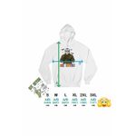 Fashion, accesorii si bijuterii - Femei - Imbracaminte femei - Hanorace femei - Hanorac Femei Six Seven Jason Voorhees 67 Halloween, alb, marime 2XL - Infinity.ro