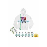 Fashion, accesorii si bijuterii - Femei - Imbracaminte femei - Hanorace femei - Hanorac Femei Six Seven Kpop Huntrix 67 Demon Hunters, alb, marime 2XL - Infinity.ro