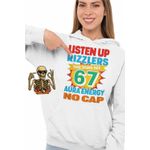 Fashion, accesorii si bijuterii - Femei - Imbracaminte femei - Hanorace femei - Hanorac Femei Six Seven Listen Up Rizzlers 67, alb, marime 2XL - Infinity.ro