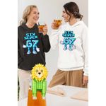 Fashion, accesorii si bijuterii - Femei - Imbracaminte femei - Hanorace femei - Hanorac Femei Six Seven Meme Roblox 67 Sase Sapte Steal a Brainrot , alb, marime 2XL - Infinity.ro