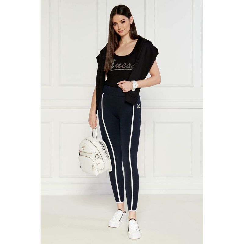 Fashion, accesorii si bijuterii - Femei - Imbracaminte femei - Pantaloni femei - Leggings dama Guess V4GB00 Bleumarin M INTL - Infinity.ro