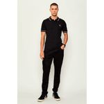 Fashion, accesorii si bijuterii - Barbati - Imbracaminte - Tricouri si bluze barbati - Tricou polo Calvin Klein Jeans J30J315603 M INTL Negru - Infinity.ro