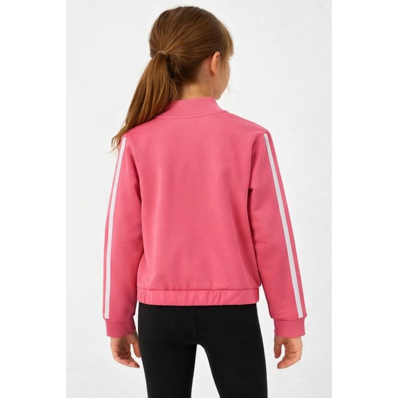 Fashion, accesorii si bijuterii - Copii - Imbracaminte copii - Pulovere si hanorace copii - Bluza GUESS pentru fete J5RQ01 Fucsia 12 ani 152 CM - Infinity.ro
