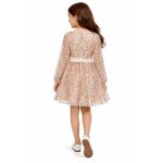 Fashion, accesorii si bijuterii - Copii - Imbracaminte copii - Rochii copii - Rochie fete  cocktail GUESS J5RK11 12 ani 152 CM Bej - Infinity.ro