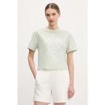 Fashion, accesorii si bijuterii - Femei - Imbracaminte femei - Tricouri si topuri femei - Tricou dama Guess V5GI04 XS INTL Verde deschis - Infinity.ro