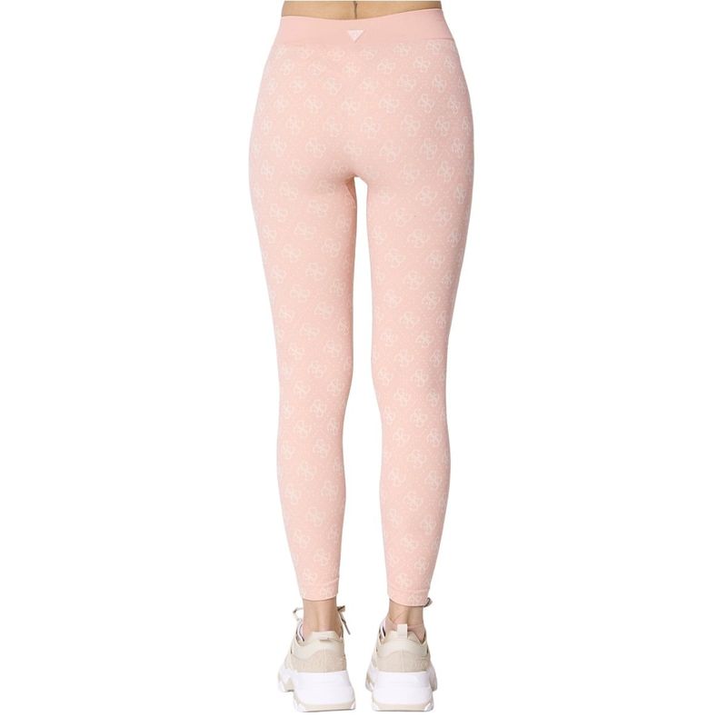 Fashion, accesorii si bijuterii - Femei - Imbracaminte femei - Pantaloni femei - Leggings dama Guess V5RB04 Roz XS-S INTL - Infinity.ro