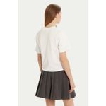 Fashion, accesorii si bijuterii - Femei - Imbracaminte femei - Tricouri si topuri femei - Tricou dama Guess V5GI04 XS INTL Alb - Infinity.ro