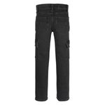 Fashion, accesorii si bijuterii - Copii - Imbracaminte copii - Pantaloni copii - Blugi baieti Calvin Klein IB0IB02520T 10 ani Negru 140 CM - Infinity.ro