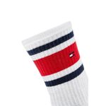 Fashion, accesorii si bijuterii - Femei - Lenjerie si pijamale femei - Sosete si ciorapi femei - Set 2 perechi sosete lungi Tommy Hilfiger 701229942 39-42 EU Alb - Infinity.ro