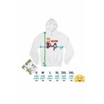 Fashion, accesorii si bijuterii - Femei - Imbracaminte femei - Hanorace femei - Hanorac Femei Six Seven Spiderman Ironman 67 Marvel Superhero, alb, marime 2XL - Infinity.ro