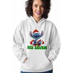 Fashion, accesorii si bijuterii - Femei - Imbracaminte femei - Hanorace femei - Hanorac Femei Six Seven Stitch Craciun 67, alb, marime 2XL - Infinity.ro