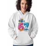 Fashion, accesorii si bijuterii - Femei - Imbracaminte femei - Hanorace femei - Hanorac Femei Six Seven Strumfita Bebe Strumf, alb, marime 2XL - Infinity.ro