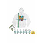 Fashion, accesorii si bijuterii - Femei - Imbracaminte femei - Hanorace femei - Hanorac Femei Six Seven Totr 67 Marvel Superhero, alb, marime 2XL - Infinity.ro
