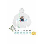 Fashion, accesorii si bijuterii - Femei - Imbracaminte femei - Hanorace femei - Hanorac Femei Six Seven Thor 67 Marvel Superhero, alb, marime 2XL - Infinity.ro