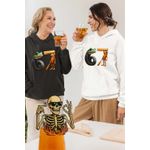 Fashion, accesorii si bijuterii - Femei - Imbracaminte femei - Hanorace femei - Hanorac Femei Six Seven Tung Tung Sahur Italian Brainrot Meme, alb, marime 2XL - Infinity.ro