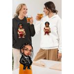 Fashion, accesorii si bijuterii - Femei - Imbracaminte femei - Hanorace femei - Hanorac Femei Ski Mask Chibi The Slump God, alb, marime 2XL - Infinity.ro