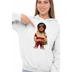Fashion, accesorii si bijuterii - Femei - Imbracaminte femei - Hanorace femei - Hanorac Femei Ski Mask Chibi The Slump God, alb, marime 2XL - Infinity.ro