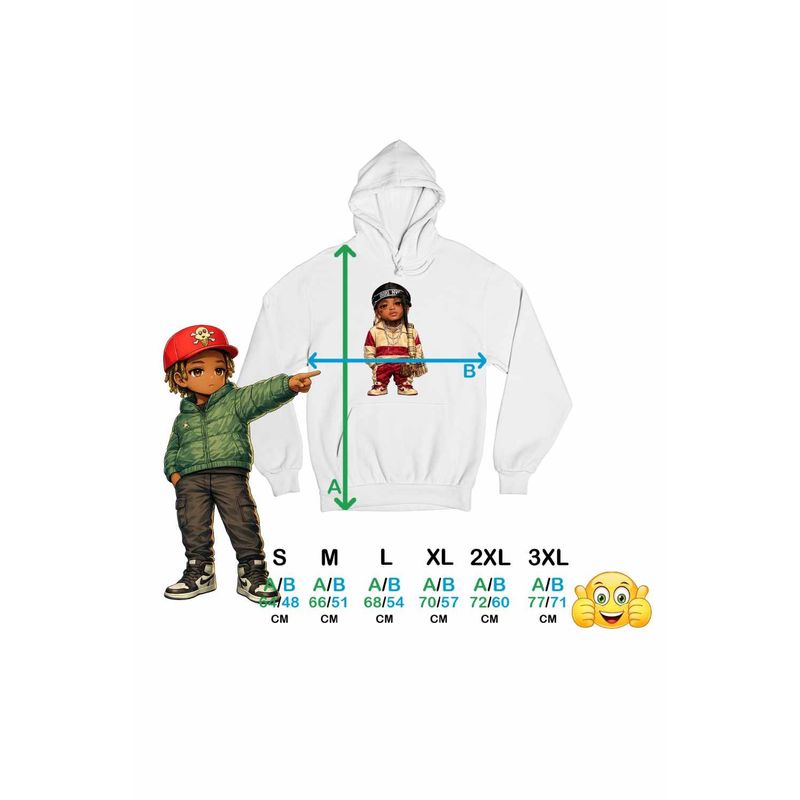 Fashion, accesorii si bijuterii - Femei - Imbracaminte femei - Hanorace femei - Hanorac Femei Ski Mask Chibi The Slump God, alb, marime 2XL - Infinity.ro