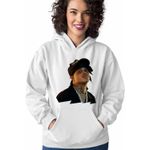 Fashion, accesorii si bijuterii - Femei - Imbracaminte femei - Hanorace femei - Hanorac Femei Ski Mask Slump God Rap Vibe, alb, marime 2XL - Infinity.ro