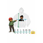Fashion, accesorii si bijuterii - Femei - Imbracaminte femei - Hanorace femei - Hanorac Femei Ski Mask Slump God Rap Vibe, alb, marime 2XL - Infinity.ro