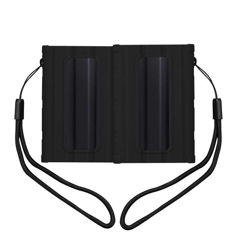 PC, gaming si accesorii - Periferice PC - Accesorii hard disk-uri externe - Husa SSD Kwmobile pentru Samsung Portable SSD T7 Shield, silicon, negru, protectie la zgarieturi - Infinity.ro