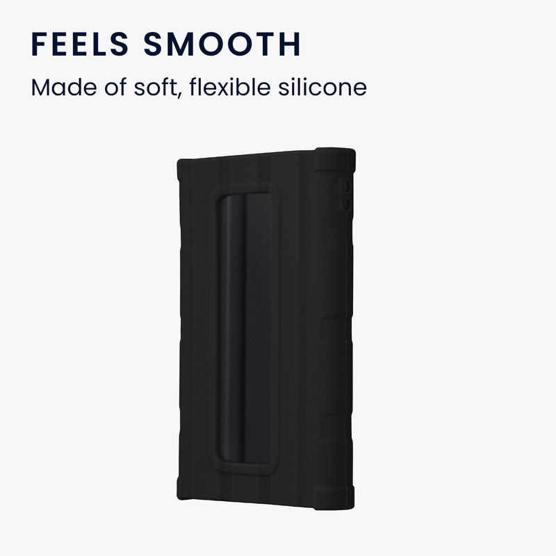 PC, gaming si accesorii - Periferice PC - Accesorii hard disk-uri externe - Husa SSD Kwmobile pentru Samsung Portable SSD T7 Shield, silicon, negru, protectie la zgarieturi - Infinity.ro
