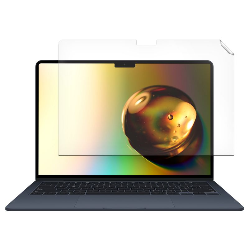 Laptop, Telefoane si Tablete - Laptopuri si accesorii - Piese laptop - Folii protectie si autocolante laptop - Folie de protectie Kwmobile pentru Apple MacBook Air 13.6 M4 2025 (A3240), aplicare fara bule, PET, transparent - Infinity.ro