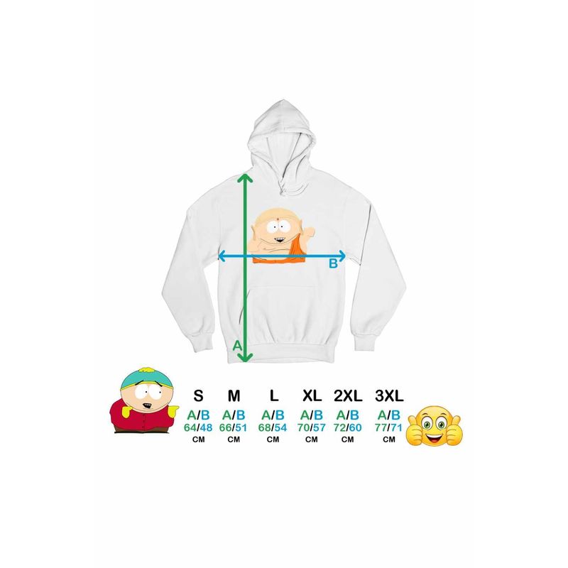 Fashion, accesorii si bijuterii - Femei - Imbracaminte femei - Hanorace femei - Hanorac Femei South Park Calugar Budist Buddha, alb, marime 2XL - Infinity.ro