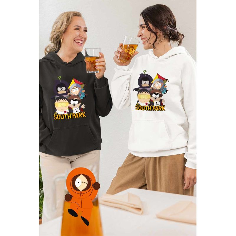 Fashion, accesorii si bijuterii - Femei - Imbracaminte femei - Hanorace femei - Hanorac Femei South Park Copilarie Colorado, alb, marime 2XL - Infinity.ro