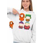 Fashion, accesorii si bijuterii - Femei - Imbracaminte femei - Hanorace femei - Hanorac Femei South Park Dream Team, alb, marime 2XL - Infinity.ro