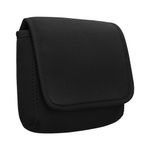 PC, gaming si accesorii - Retelistica - Cabluri si accesorii - Geanta organizatoare cabluri Kwmobile, protectie la socuri si zgarieturi, neopren si textil, negru - Infinity.ro