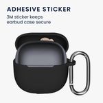 TV, Audio-Video si Foto - Portabile audio - Casti audio - Husa casti Kwmobile pentru Xiaomi Redmi Buds 8 Lite, protectie la zgarieturi, Silicon, negru - Infinity.ro