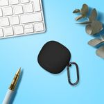TV, Audio-Video si Foto - Portabile audio - Casti audio - Husa casti Kwmobile pentru Xiaomi Redmi Buds 8 Lite, protectie la zgarieturi, Silicon, negru - Infinity.ro