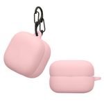 TV, Audio-Video si Foto - Portabile audio - Casti audio - Husa casti Kwmobile pentru Sony LinkBuds Fit WF-LS910N, protectie la zgarieturi, Silicon, roz - Infinity.ro