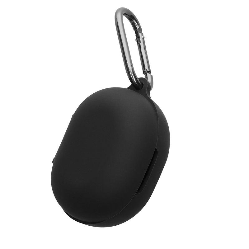 TV, Audio-Video si Foto - Portabile audio - Casti audio - Husa casti Kwmobile pentru SteelSeries Arctis Gamebuds, protectie la zgarieturi, Silicon, negru - Infinity.ro