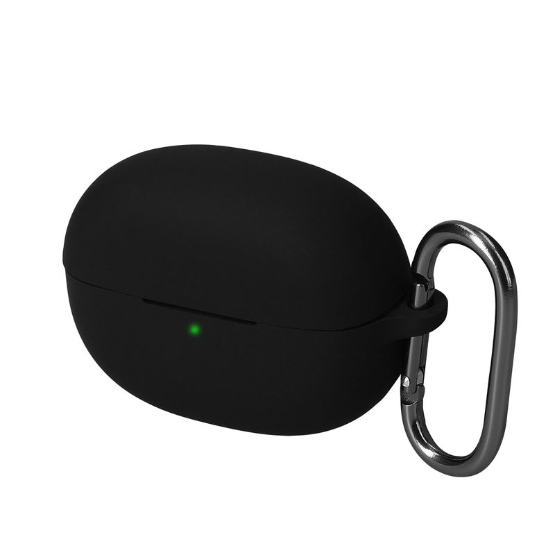 TV, Audio-Video si Foto - Portabile audio - Casti audio - Husa casti Kwmobile pentru EarFun Clip Open Ear, protectie la zgarieturi, Silicon, negru - Infinity.ro