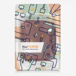 PC, gaming si accesorii - Retelistica - Cabluri si accesorii - Geanta organizatoare cabluri Kwmobile, protectie la socuri si zgarieturi, neopren si textil, rosu - Infinity.ro