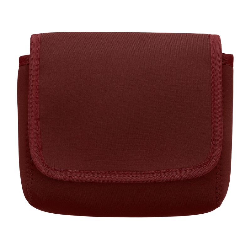 PC, gaming si accesorii - Retelistica - Cabluri si accesorii - Geanta organizatoare cabluri Kwmobile, protectie la socuri si zgarieturi, neopren si textil, rosu - Infinity.ro
