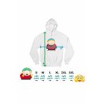 Fashion, accesorii si bijuterii - Femei - Imbracaminte femei - Hanorace femei - Hanorac Femei South Park Eric Cartman, alb, marime 2XL - Infinity.ro