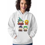 Fashion, accesorii si bijuterii - Femei - Imbracaminte femei - Hanorace femei - Hanorac Femei South Park Fighters of the Zaron, alb, marime 2XL - Infinity.ro