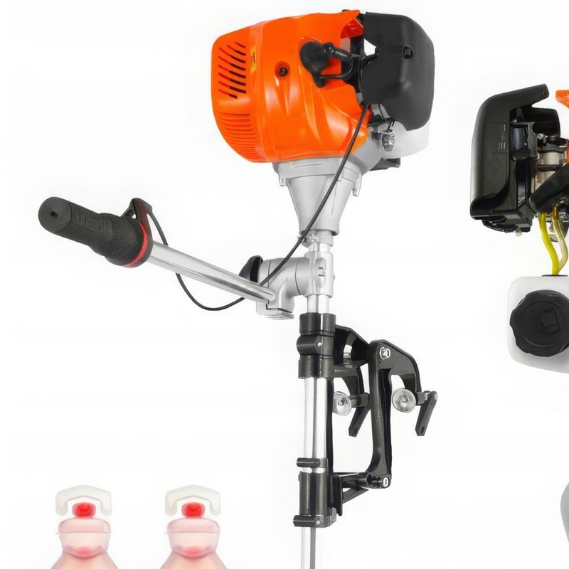 Auto si Moto - Ambarcatiuni - Piese pentru ambarcatiuni - Motor barca pe benzina 2 timpi, 4 kW, 5.2 CP, cizma reglabila, motor barca gonflabila sau fibra - Infinity.ro