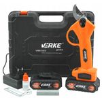 Casa si Gradina - Gradinarit si plante - Unelte gradinarit - Foarfeci gradinarit - Foarfeca electrica de gradina Verke Garden 21V cu 2 acumulatori 2Ah, taiere precisa pana la 25 mm, motor fara perii - Infinity.ro
