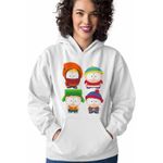 Fashion, accesorii si bijuterii - Femei - Imbracaminte femei - Hanorace femei - Hanorac Femei South Park Gradinita Prescolari, alb, marime 2XL - Infinity.ro