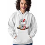 Fashion, accesorii si bijuterii - Femei - Imbracaminte femei - Hanorace femei - Hanorac Femei South Park God Of War Viking Razboinic, alb, marime 2XL - Infinity.ro