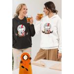 Fashion, accesorii si bijuterii - Femei - Imbracaminte femei - Hanorace femei - Hanorac Femei South Park God Of War Viking Razboinic, alb, marime 2XL - Infinity.ro