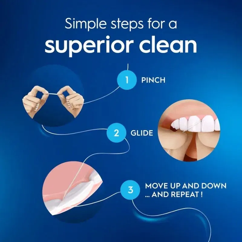 Ingrijire personala si Cosmetice - Igiena dentara - Rezerve si accesorii - Set 4 Bucati, Ata Dentara Oral-B Satin Floss Mint 50m, Curatare Interdentara, Aroma Menta - Infinity.ro