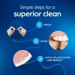 Ingrijire personala si Cosmetice - Igiena dentara - Rezerve si accesorii - Set 6 Bucati, Ata Dentara Oral-B Satin Floss Mint, Curatare Interdentara, Aroma Menta - Infinity.ro
