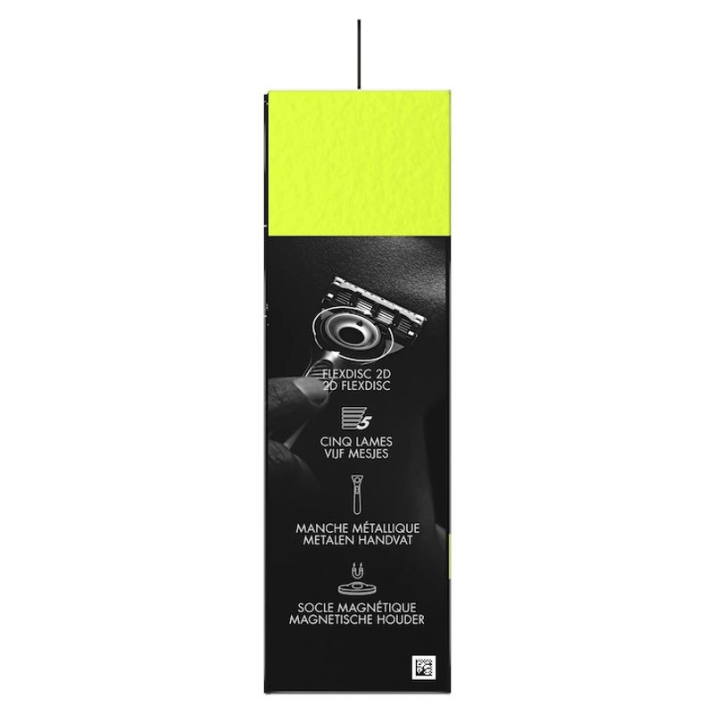 Ingrijire personala si Cosmetice - Aparate & accesorii ingrijire personala - Aparate de ras si tuns - Aparate de ras clasice - Aparat de ras Gillette Gold Labs pentru barbati, 2 rezerve, suport magnetic - Infinity.ro